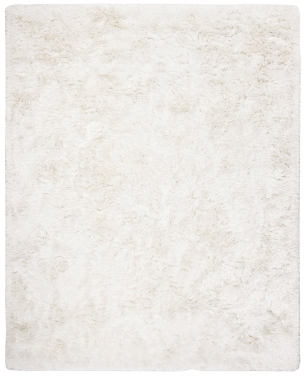 Safavieh Ocean Hand-tufted Shag Rug - Luxurious Ivory Comfort With 2.5-inch Pile Height For Elegant Spaces Ivory Polyester And Cotton Ocg101a-2