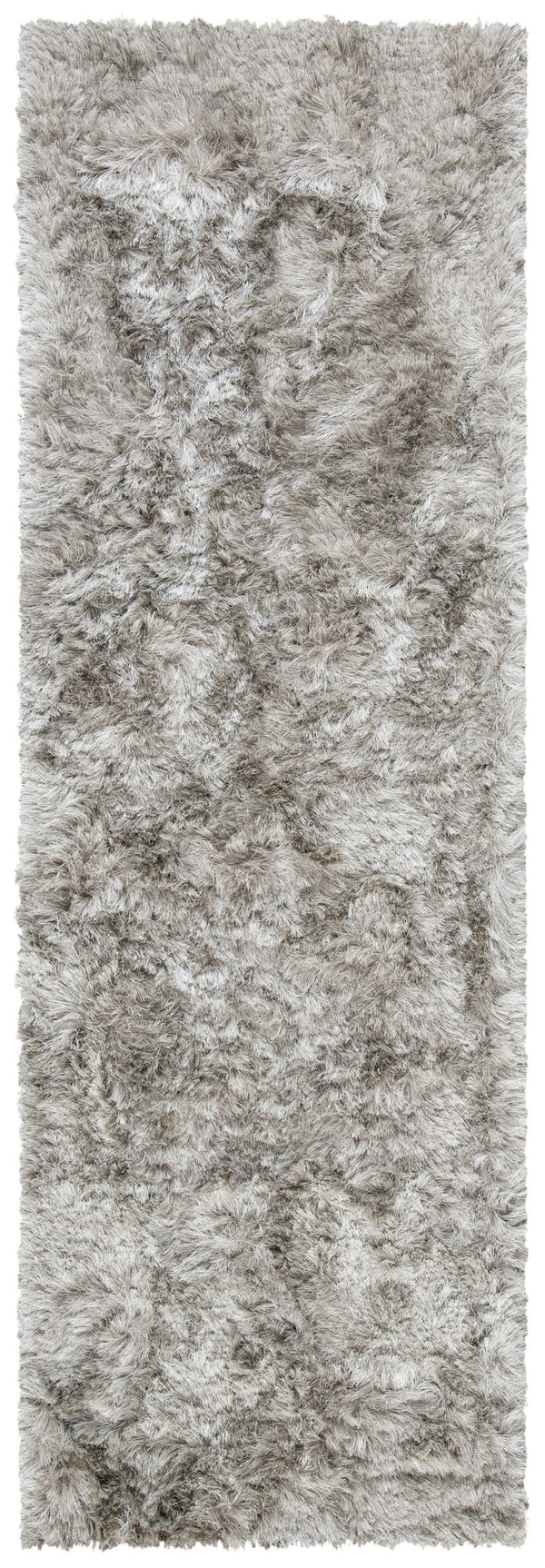 Safavieh Ocean Hand-tufted Shag Rug - Luxurious Ivory Comfort With 2.5-inch Pile Height For Elegant Spaces Light Grey Polyester And Cotton Ocg101f-3