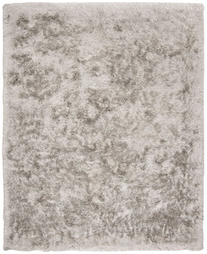 Safavieh Ocean Hand-tufted Shag Rug - Luxurious Ivory Comfort With 2.5-inch Pile Height For Elegant Spaces Light Grey Polyester And Cotton Ocg101f-3