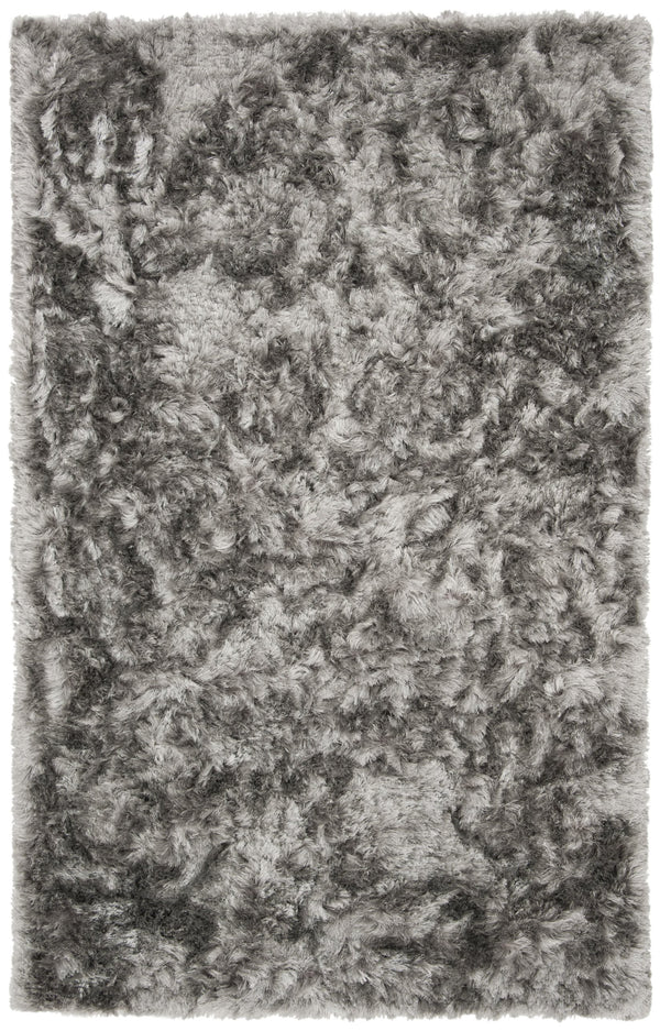 Safavieh Ocean Hand-tufted Shag Rug - Luxurious Ivory Comfort With 2.5-inch Pile Height For Elegant Spaces Silver Polyester And Cotton Ocg101g-2