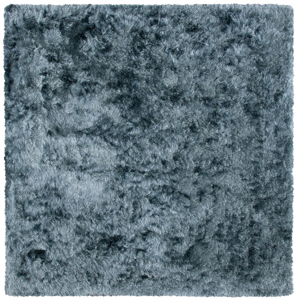 Safavieh Ocean Hand-tufted Shag Rug - Luxurious Ivory Comfort With 2.5-inch Pile Height For Elegant Spaces Slate Polyester And Cotton Ocg101m-214