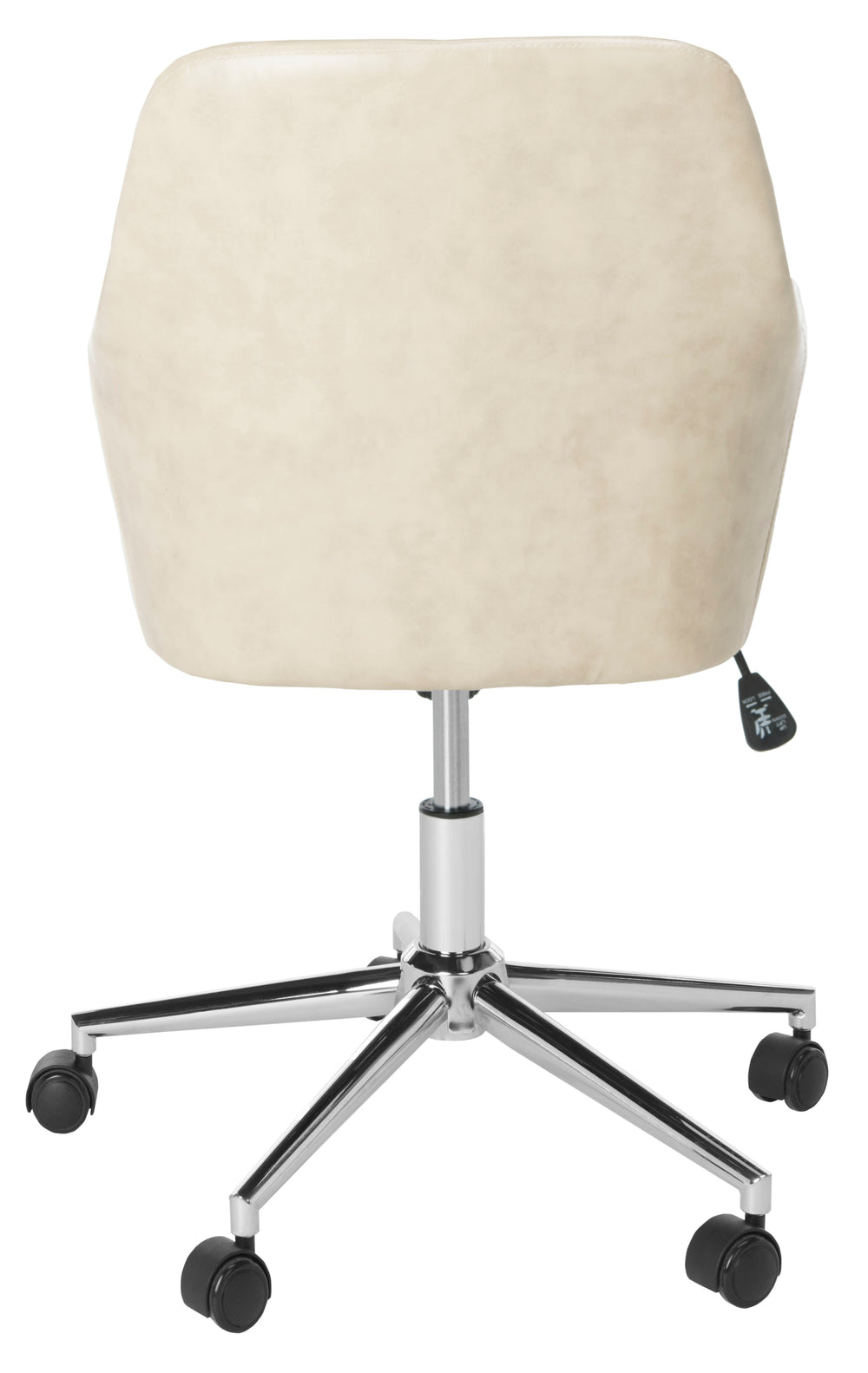 Safavieh Cadence Swivel Office Chair Beige / Chrome OCH7500B