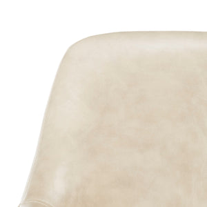 Safavieh Cadence Swivel Office Chair Beige / Chrome OCH7500B