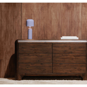 Moe's Home Echo Gloss Table Lamp - Durable Iron Construction With Minimalist Design For Warm, Inviting Ambiance Purple Iron Od-1027-10