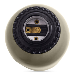 Moe's Home Echo Gloss Table Lamp - Durable Iron Construction With Minimalist Design For Warm, Inviting Ambiance Grey Iron Od-1027-39