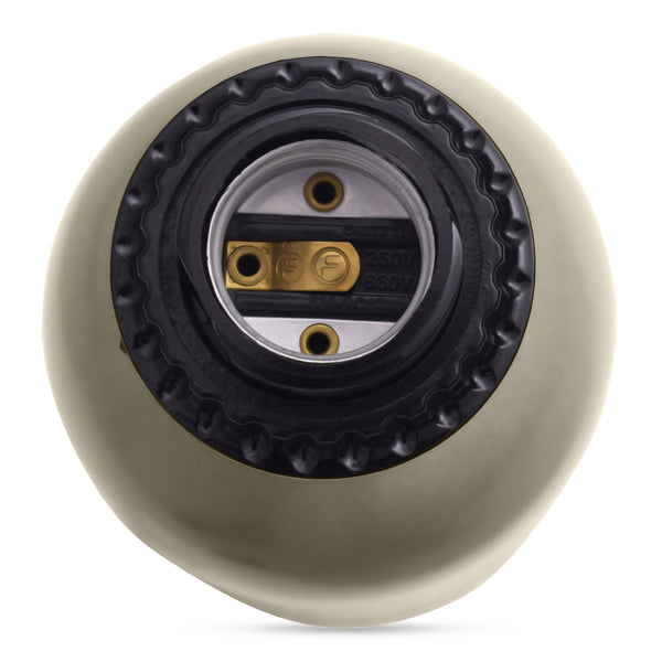 Moe's Home Echo Gloss Table Lamp - Durable Iron Construction With Minimalist Design For Warm, Inviting Ambiance Grey Iron Od-1027-39