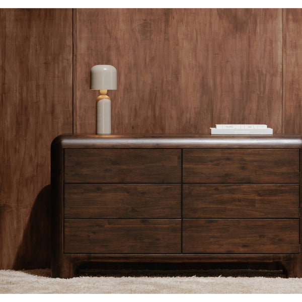 Moe's Home Echo Gloss Table Lamp - Durable Iron Construction With Minimalist Design For Warm, Inviting Ambiance Grey Iron Od-1027-39