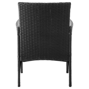 Manhattan Comfort Imperia Modern Patio 2- Person Seating Group with End Table Grey and Cream OD-CV020-CR