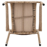 Manhattan Comfort Genoa Modern Patio Dining Armchair Nature Tan Weave OD-DC002-NE