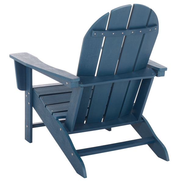 Safavieh Thomas All Weather Hdpe Adirondack Chair For Outdoor Patios Decks And Pool Areas OD370001