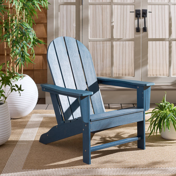 Safavieh Thomas All Weather Hdpe Adirondack Chair For Outdoor Patios Decks And Pool Areas OD370001