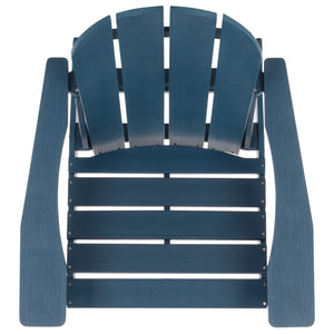 Safavieh Thomas All Weather Hdpe Adirondack Chair For Outdoor Patios Decks And Pool Areas OD370001
