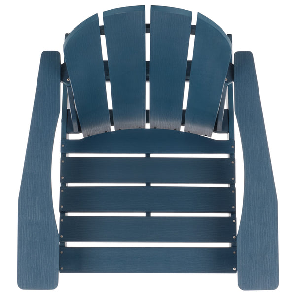 Safavieh Thomas All Weather Hdpe Adirondack Chair For Outdoor Patios Decks And Pool Areas OD370001