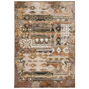 Dalyn Rugs Odessa OD6 Machine Made 100% Polyester Transitional Rug Canyon 9' x 12'6" OD6CA9X13