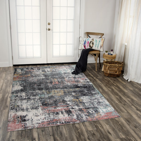 Rizzy Odyssey ODY831 Power loomed  Polypropylene Rug Multi 8' x 10'