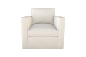 Moss Home Olive Chair - Ultimate Comfort With Modern Swivel Design For Versatile Home Décor Spaces Ivory 100% Olefin Oliv-cha-32-celivo