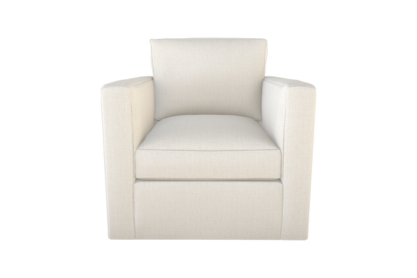 Moss Home Olive Chair - Ultimate Comfort With Modern Swivel Design For Versatile Home Décor Spaces Ivory 100% Olefin Oliv-cha-32-celivo