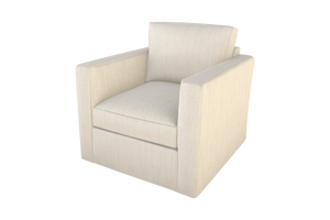 Moss Home Olive Chair - Stylish Swivel Comfort For Any Space, Perfectly Blending Versatility And Elegance Linen 100% Polyester Oliv-cha-32-doulin