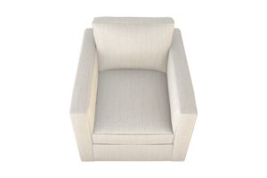 Moss Home Olive Chair - Stylish Swivel Comfort For Any Space, Perfectly Blending Versatility And Elegance Linen 100% Polyester Oliv-cha-32-doulin