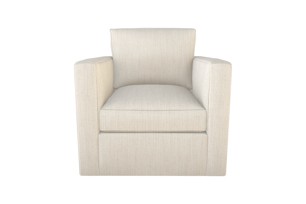 Moss Home Olive Chair - Stylish Swivel Comfort For Any Space, Perfectly Blending Versatility And Elegance Linen 100% Polyester Oliv-cha-32-doulin