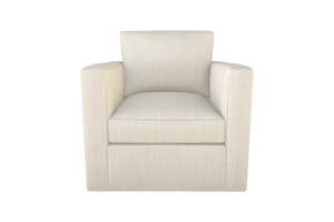 Moss Home Olive Chair - Stylish Swivel Comfort For Any Space, Perfectly Blending Versatility And Elegance Linen 100% Polyester Oliv-cha-32-doulin