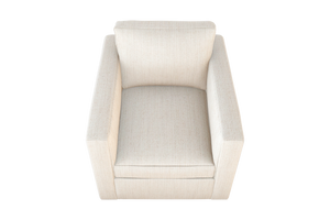 Moss Home Olive Chair - Simplistic Comfort With Swivel Feature For Versatile Living Spaces And Modern Style Cloud 100% Olefin Oliv-cha-32-halclo