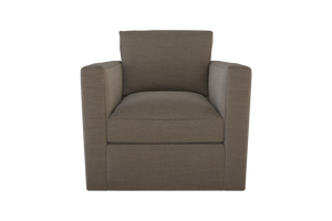 Moss Home Olive Chair - Stylish Swivel Design For Comfort And Versatility In Any Space - Perfect Addition! Cafe 54% Polyester 36% Viscose 10% Linen Oliv-cha-32-offcaf