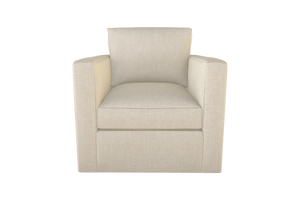 Moss Home Olive Chair - Stylish Swivel Design For Comfort And Versatility In Any Space - Perfect Addition! Natural 54% Polyester 36% Viscose 10% Linen Oliv-cha-32-offnat