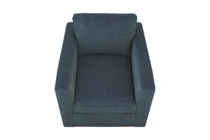 Moss Home Olive Chair - Effortless Comfort With A Versatile Swivel Design Perfect For Any Space In Your Home Denim 100% Polyester Oliv-cha-32-shoden