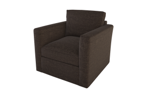 Moss Home Olive Chair - Effortless Comfort With A Versatile Swivel Design Perfect For Any Space In Your Home Espresso 100% Polyester Oliv-cha-32-shoesp