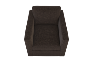 Moss Home Olive Chair - Effortless Comfort With A Versatile Swivel Design Perfect For Any Space In Your Home Espresso 100% Polyester Oliv-cha-32-shoesp