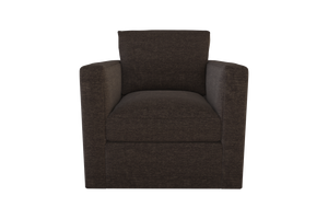 Moss Home Olive Chair - Effortless Comfort With A Versatile Swivel Design Perfect For Any Space In Your Home Espresso 100% Polyester Oliv-cha-32-shoesp