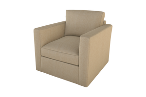 Moss Home Olive Chair - Effortless Comfort With A Versatile Swivel Design Perfect For Any Space In Your Home Sand 100% Polyester Oliv-cha-32-shosan