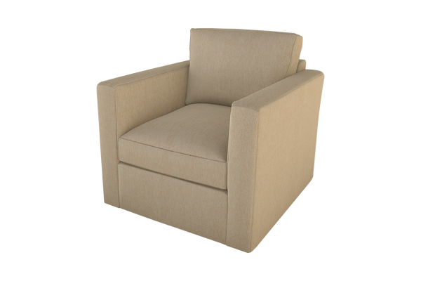 Moss Home Olive Chair - Effortless Comfort With A Versatile Swivel Design Perfect For Any Space In Your Home Sand 100% Polyester Oliv-cha-32-shosan