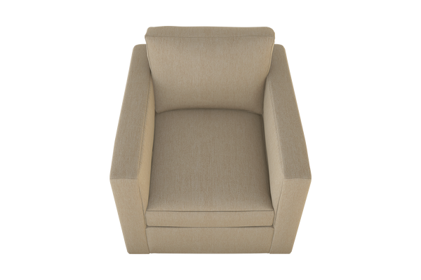 Moss Home Olive Chair - Effortless Comfort With A Versatile Swivel Design Perfect For Any Space In Your Home Sand 100% Polyester Oliv-cha-32-shosan
