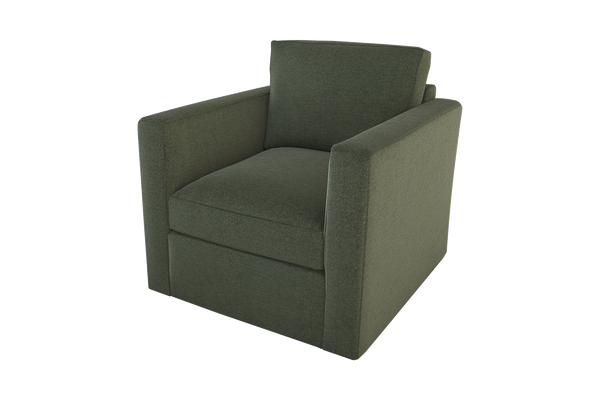 Moss Home Olive Chair - Ultimate Swivel Comfort For Any Space, Perfect For Modern Living Rooms And Offices Forest 100% Polyester Oliv-cha-32-stufor