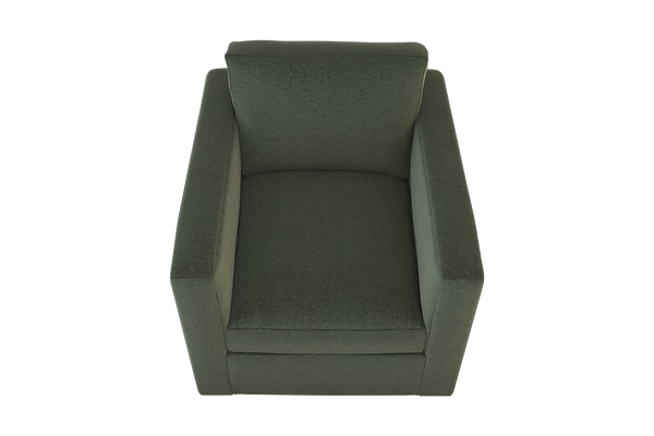 Moss Home Olive Chair - Ultimate Swivel Comfort For Any Space, Perfect For Modern Living Rooms And Offices Forest 100% Polyester Oliv-cha-32-stufor