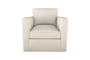 Moss Home Olive Chair - Ultimate Swivel Comfort For Any Space, Perfect For Modern Living Rooms And Offices Ivory 100% Polyester Oliv-cha-32-stuivo