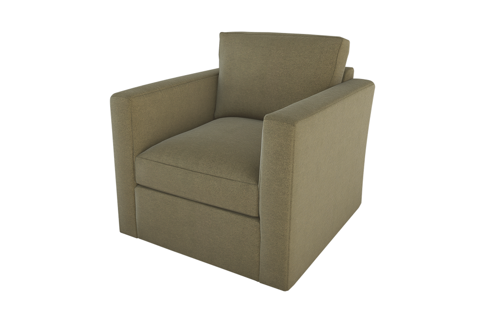 Moss Home Olive Chair - Ultimate Swivel Comfort For Any Space, Perfect For Modern Living Rooms And Offices Moss 100% Polyester Oliv-cha-32-stumos