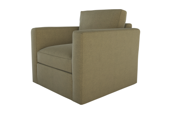 Moss Home Olive Chair - Ultimate Swivel Comfort For Any Space, Perfect For Modern Living Rooms And Offices Moss 100% Polyester Oliv-cha-32-stumos