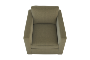 Moss Home Olive Chair - Ultimate Swivel Comfort For Any Space, Perfect For Modern Living Rooms And Offices Moss 100% Polyester Oliv-cha-32-stumos