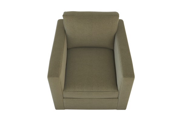 Moss Home Olive Chair - Ultimate Swivel Comfort For Any Space, Perfect For Modern Living Rooms And Offices Moss 100% Polyester Oliv-cha-32-stumos