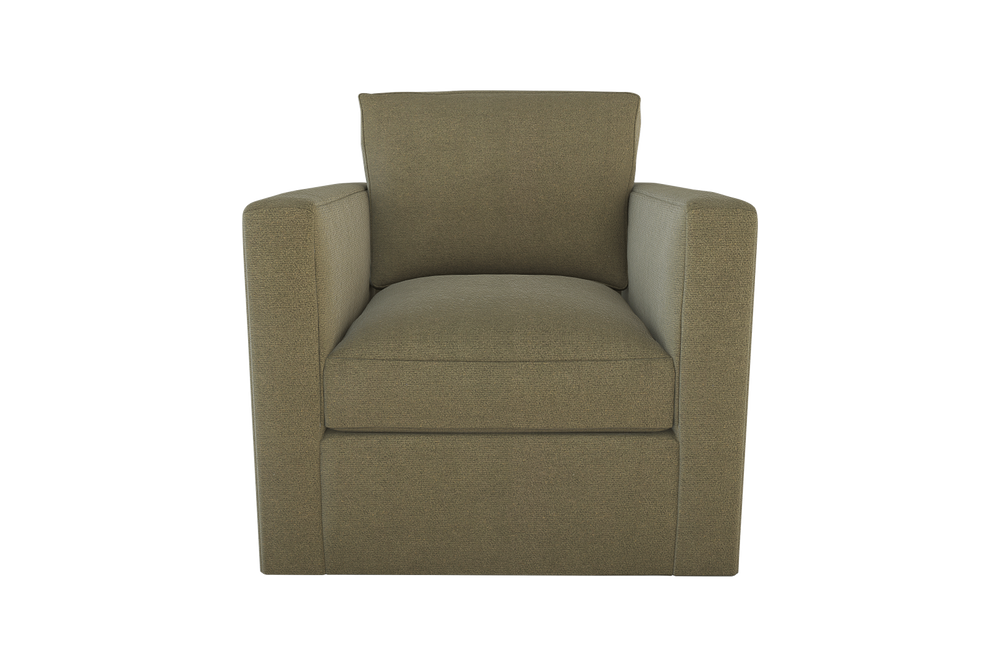 Moss Home Olive Chair - Ultimate Swivel Comfort For Any Space, Perfect For Modern Living Rooms And Offices Moss 100% Polyester Oliv-cha-32-stumos
