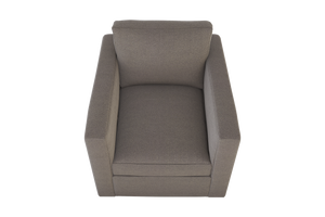 Moss Home Olive Chair - Ultimate Swivel Comfort For Any Space, Perfect For Modern Living Rooms And Offices Mushroom 100% Polyester Oliv-cha-32-stumus