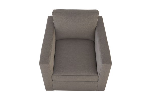 Moss Home Olive Chair - Ultimate Swivel Comfort For Any Space, Perfect For Modern Living Rooms And Offices Mushroom 100% Polyester Oliv-cha-32-stumus