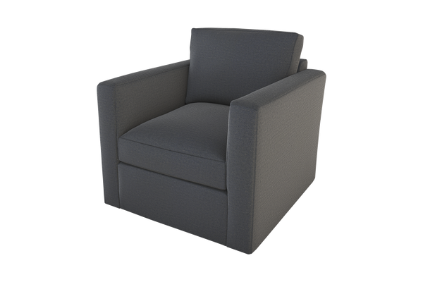 Moss Home Olive Chair - Ultimate Swivel Comfort For Any Space, Perfect For Modern Living Rooms And Offices Slate 100% Polyester Oliv-cha-32-stusla