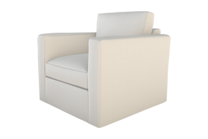 Moss Home Olive Chair - Ultimate Swivel Comfort For Any Space, Perfect For Modern Living Rooms And Offices Snow 100% Polyester Oliv-cha-32-stusno