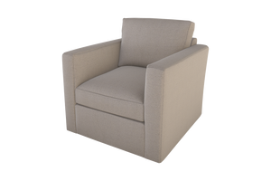 Moss Home Olive Chair - Ultimate Swivel Comfort For Any Space, Perfect For Modern Living Rooms And Offices Stone 100% Polyester Oliv-cha-32-stusto