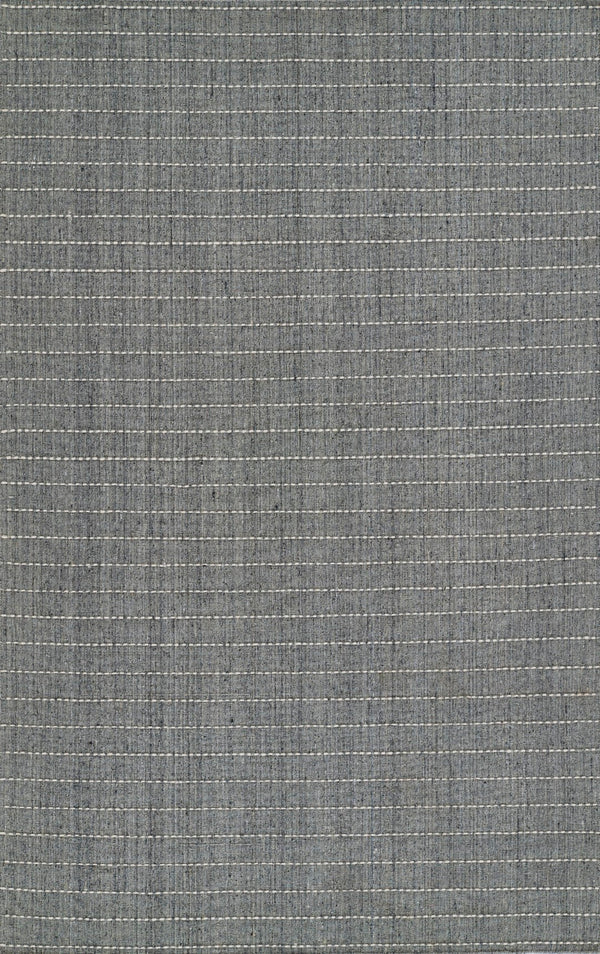 Momeni Oliver OLI-1 Hand Loomed Contemporary Striped Indoor Rug Blue 9' x 12'