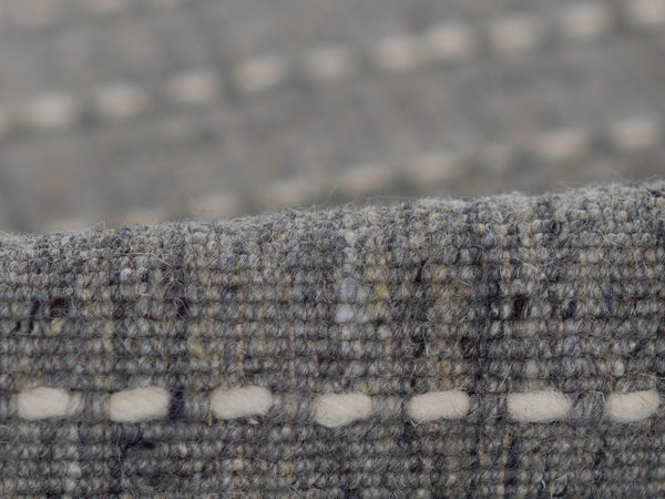 Momeni Oliver OLI-1 Hand Loomed Contemporary Striped Indoor Rug Blue 9' x 12'